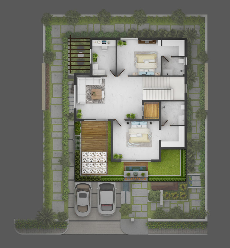 RiverEdge Villas Floor Plans & Area Statement - EIPL Group